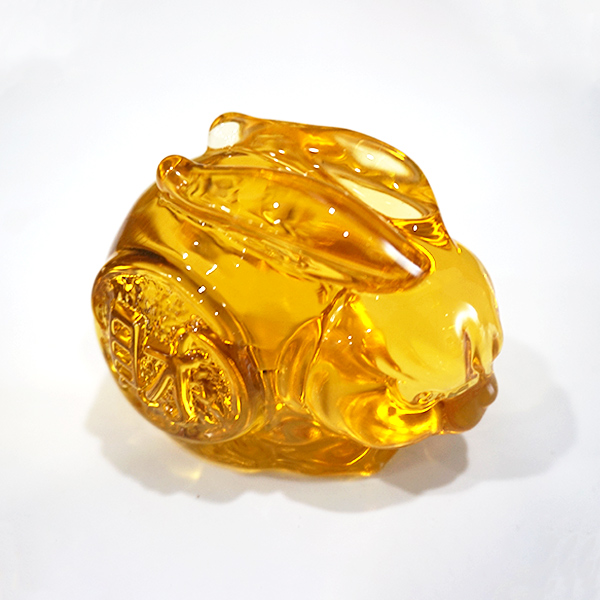 Thỏ vàng may mắn (5cm)