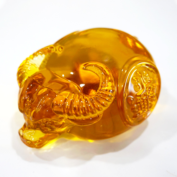 Trâu vàng may mắn (5cm)