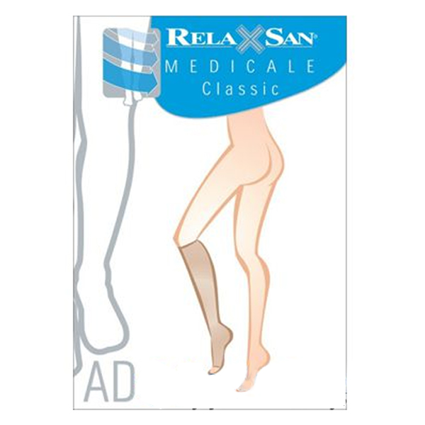 Vớ y khoa điều trị suy tĩnh mạch, dạng gối, hở ngón Class II - Classic - Art.M2450A