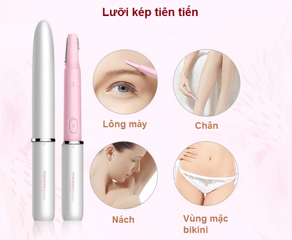 Máy tỉa lông mày, mũi TouchBeauty TB1458