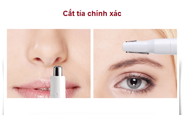 Máy tỉa lông mày, mũi TouchBeauty TB1458