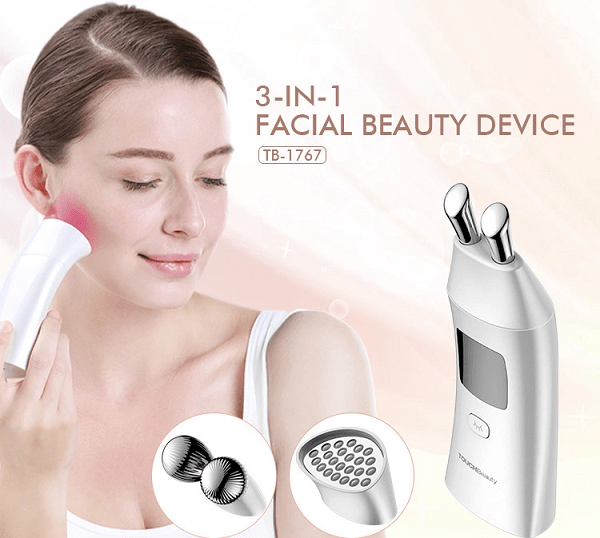Máy nâng cơ và trẻ hóa da mặt 3in1 TouchBeauty TB1767 