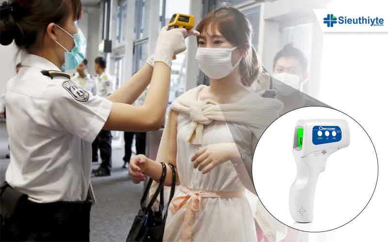 Thiết bị hồng ngoại đo nhiệt độ ở trán được dùng phổ biến hiện nay là gì?