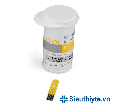 Que thử Cholesterol máy đo Benecheck 3in1 (10 que)