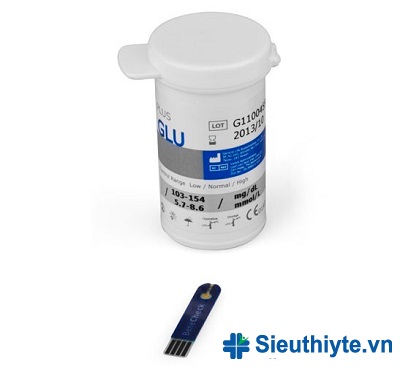 Que thử Glucose máy đo Benecheck 3in1 (50 que)