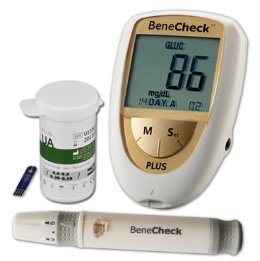 Máy đo Acid Uric (kiểm tra Gout) Benecheck Plus
