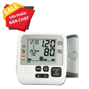 Máy đo huyết áp điện tử cổ tay MediKare-DK39 Plus
