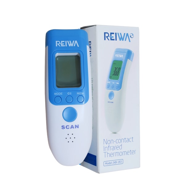 Nhiệt kế hồng ngoại đo trán không tiếp xúc Reiwa JXB-183