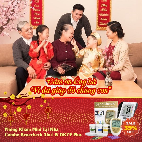 Combo Máy đo đường huyết BeneCheck 3in1 & Máy đo huyết áp bắp tay DK79 Plus