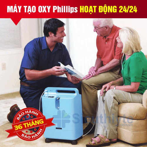 Máy tạo oxy 5 lít Philips EverFlo
