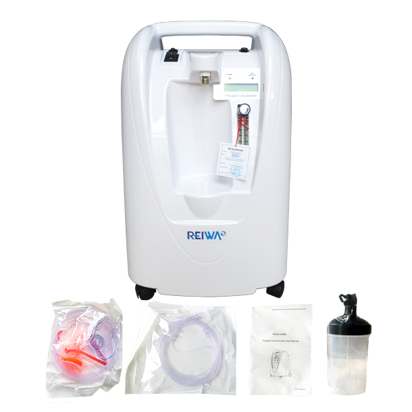 Máy tạo oxy 5 lít Reiwa K5BW - Có xông mũi